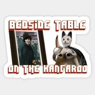 Bedside Table, On the Kangaroo Sticker